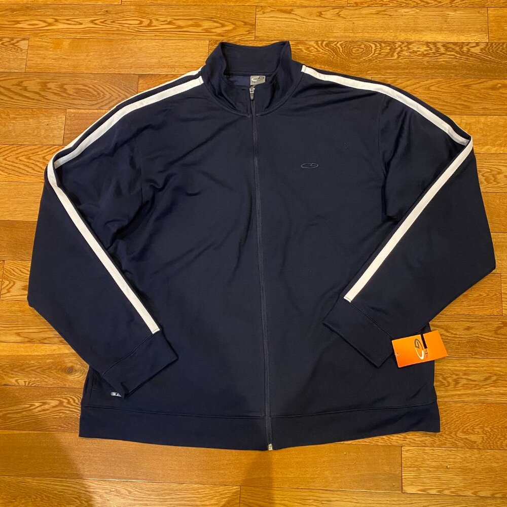 C9 by Champion Full Zip Active Track Running Jacket Duo Dry Windbreaker XXL NWT